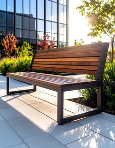Outdoor Waiting Bench